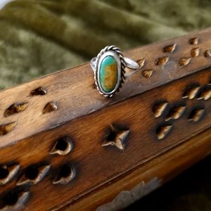 Vintage Sterling Turquoise ring